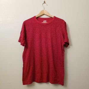 UNIQLO Museum of Fine Arts Boston T-Shirt in Red, Men's Size Medium, Limited Run